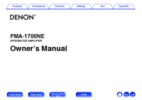 Denon PMA-1700NE-Owners-manual_EN 